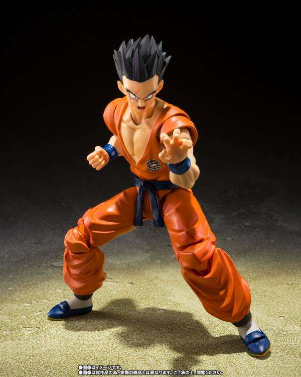 BANDAI YAMCHA DRAGON BALL Z S.H. FIGUARTS EARTH FIGHTER ACTION FIGURE 15 CM