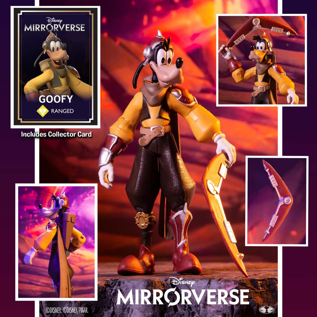 DISNEY MIRROR 5INCH GOOFY AF