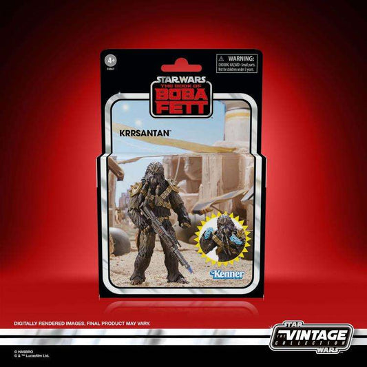 STAR WARS: THE BOOK OF BOBA FETT VINTAGE COLLECTION ACTION FIGURA KRRSANTAN 10 CM HASBRO