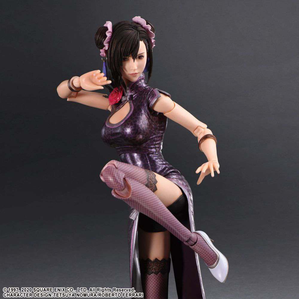 SQUARE ENIX FFVII REMAKE TIFA SPORTY DRESS PAK ACTION FIGURE 25 cm
