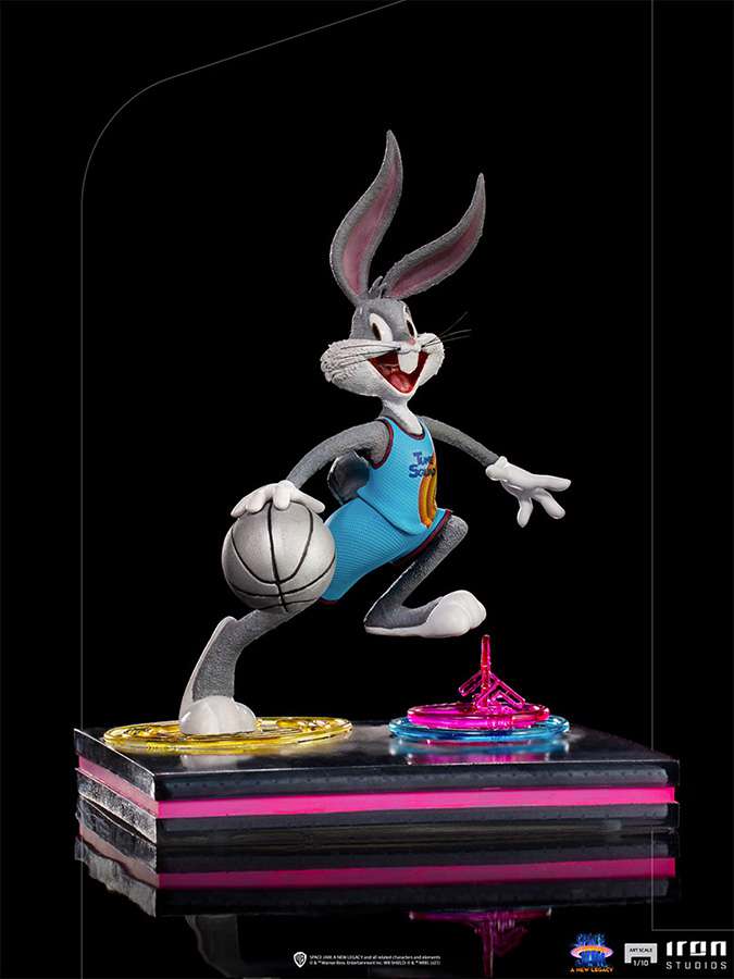 IRON STUDIOS SPACE JAM BUGS BUNNY ART 1/10 STATUA 18 cm