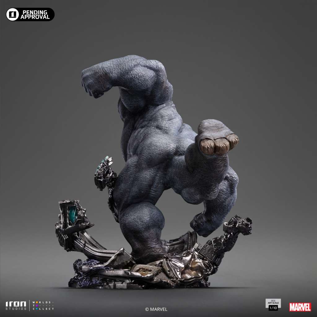 SPIDER-MAN VS VILLAINS RHINO STATUE 1/10