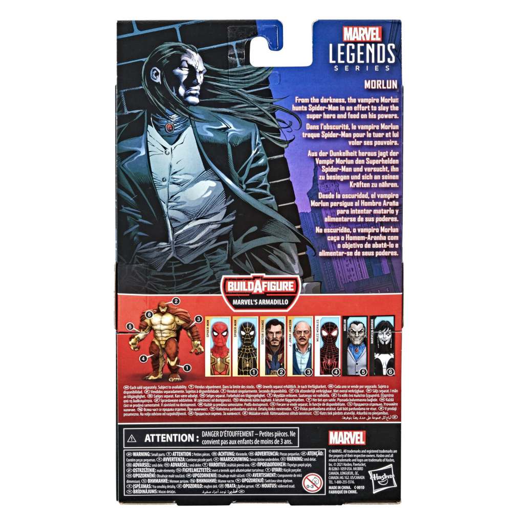 HASBRO - MARVEL LEGENDS MORLUN AF ACTION FIGURE
