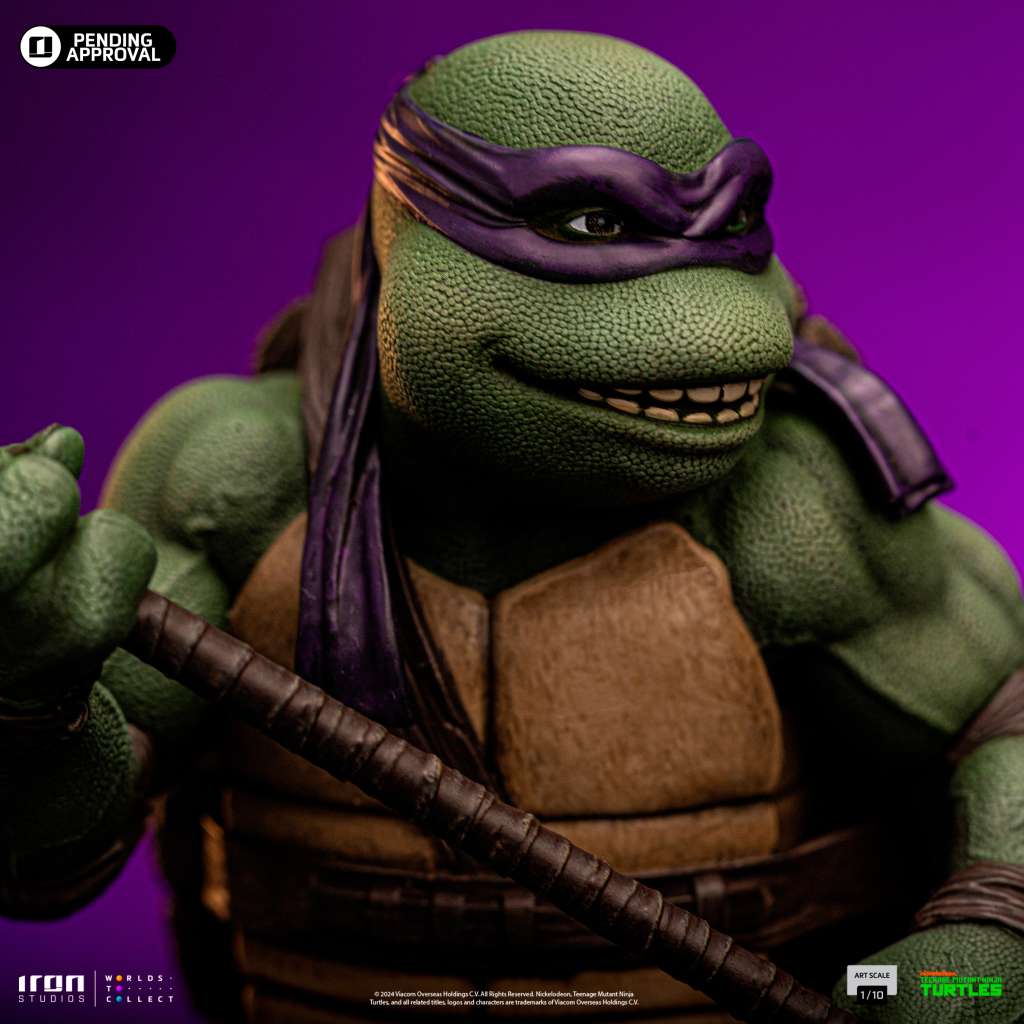 IRON STUDIOS TMNT DONATELLO 1/10 STATUA 30 cm