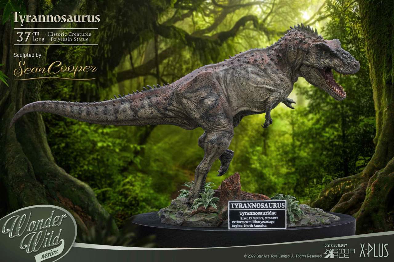TYRANNOSAURUS REX DELUXE RESIN STATUE