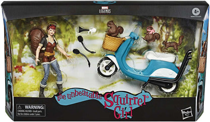 HASBRO - MARVEL LEGENDS SQUIRREL GIRL+SCOOTER AF ACTION FIGURE