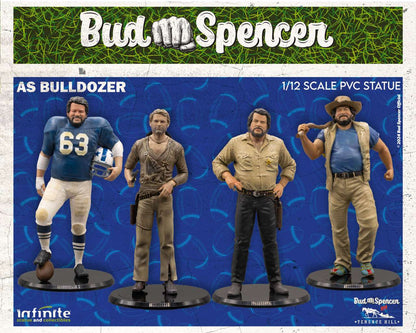 INFINITE STATUE BUD SPENCER AS BULLDOZER PVC 1/12 STATUA 16 cm