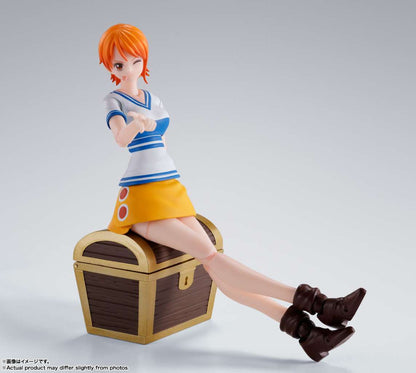 ONE PIECE S.H. FIGUARTS ACTION FIGURA NAMI ROMANCE DAWN 14 CM BANDAI TAMASHII NATIONS