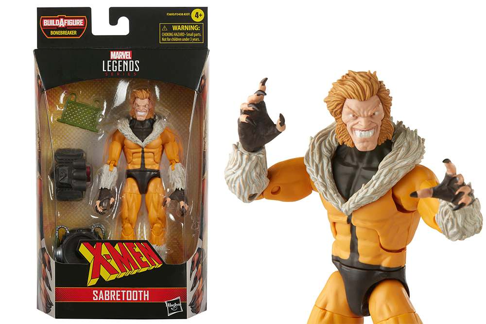 HASBRO - MARVEL LEGENDS X-MEN SABRETOOTH AF ACTION FIGURE