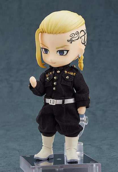 TOKYO REVENGERS NENDOROID FIGURA BAMBOLA DRAKEN 14 CM ORANGE ROUGE