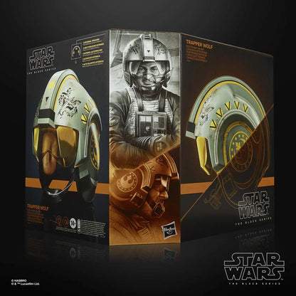 STAR WARS: THE MANDALORIAN BLACK SERIES ELECTRONIC CASCO 2023 TRAPPER WOLF HASBRO