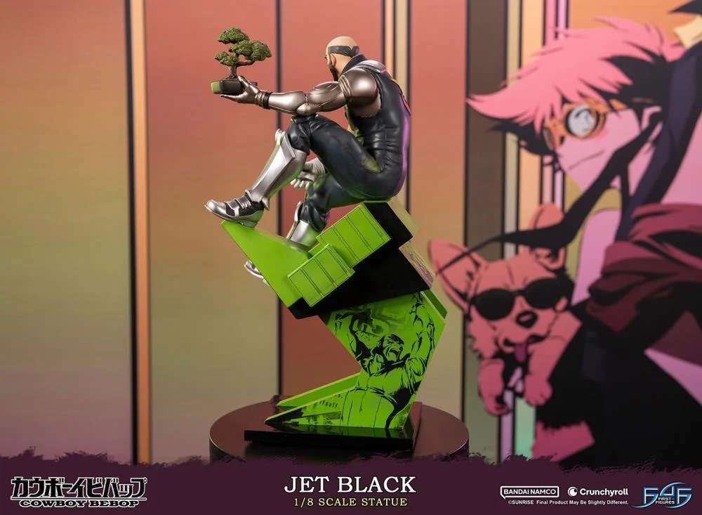 FIRST4FIGURES COWBOY BEBOP JET BLACK RESIN 1/8 STATUA 30 cm