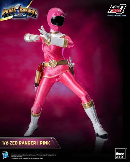 THREEA TOYS/THREEZERO POWER RANGERS ZEO RANGER I PINK 1/6 ACTION FIGURE 30 cm