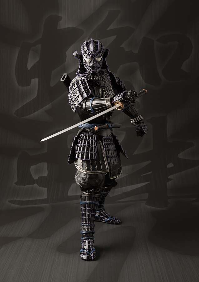 BANDAI SAMURAI BLACK SPIDER-MAN AF ACTION FIGURE 17 cm