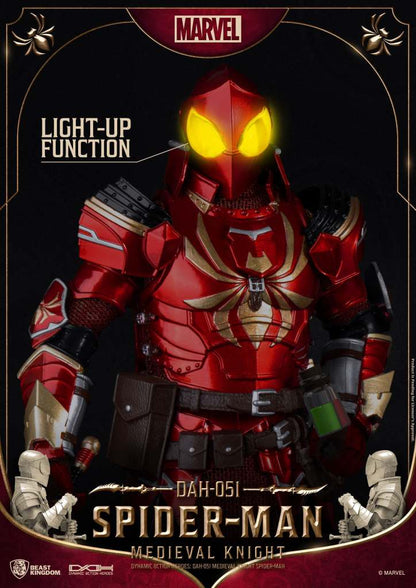 BEAST KINGDOM MEDIEVAL KNIGHT SPIDER-MAN DAH ACTION FIGURE 20 cm