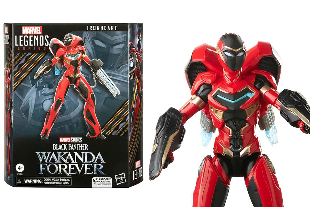 HASBRO - MARVEL LEGENDS BLP WF IRONHEART AF ACTION FIGURE