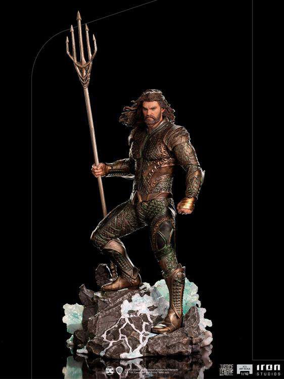 IRON STUDIOS ZACK SNYDER JUSTICE LEAGUE AQUAMAN 1/10 STATUA 30 cm