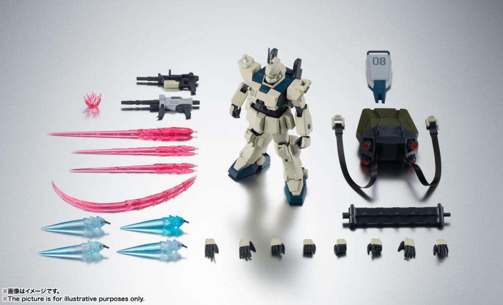 BANDAI - GUNDAM RS RX-79(G)EZ-8 EZ-8 VER. ANIME ACTION FIGURE 13 cm