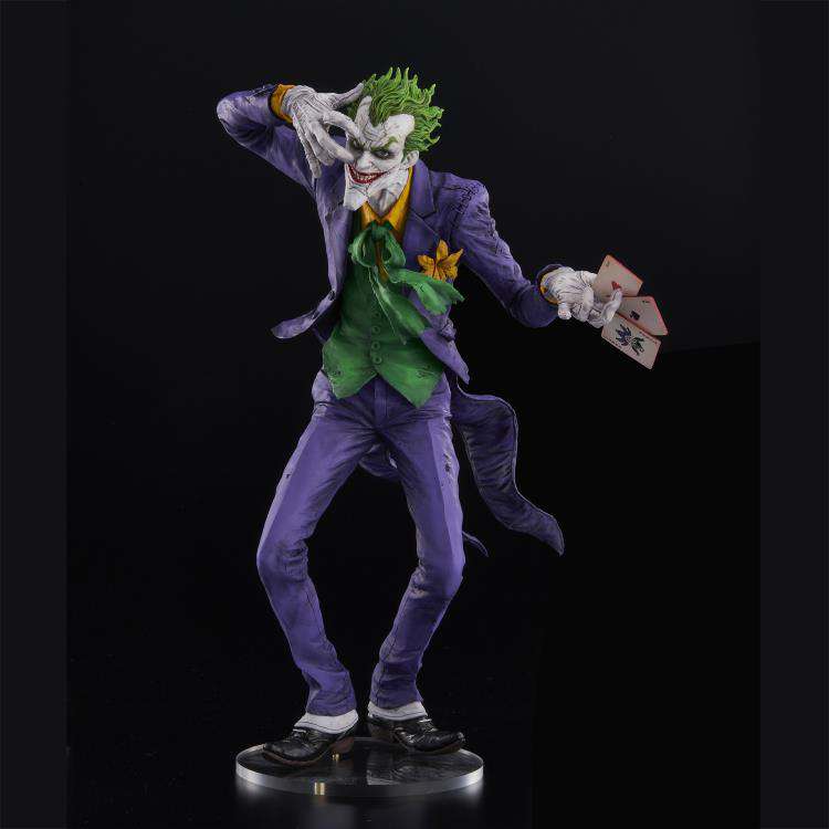 DC COMICS SOFBINAL SOFT VINILE STATUA THE JOKER LAUGHING PURPLE VER. 30 CM UNION CREATIVE