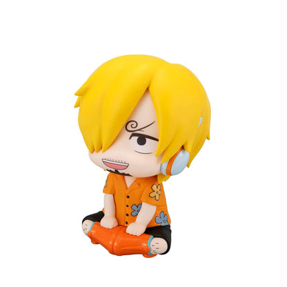 MEGAHOUSE ZORO & SANJI - ONE PIECE LOOKUP + FUTURE ISLAND EGGHEAD GIFT SET MINI FIGURA 10 cm