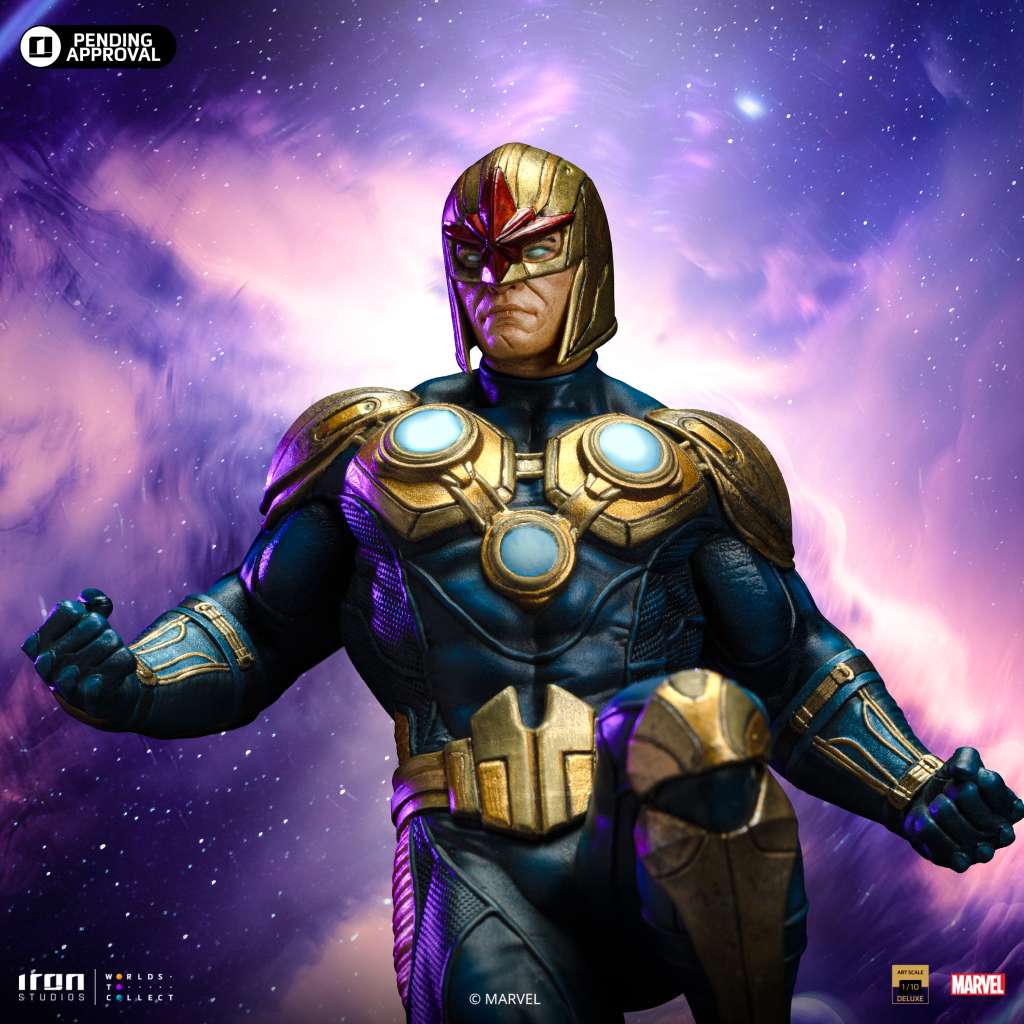 IRON STUDIOS INFINITY GAUNTLET NOVA DLX 1/10 STATUA 41 cm