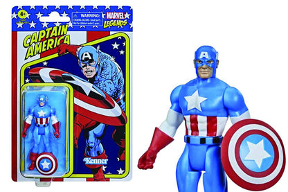 HASBRO CAPTAIN AMERICA - MARVEL LEGENDS RETRO AF ACTION FIGURE
