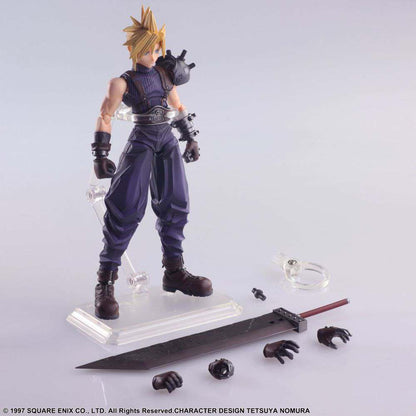 SQUARE ENIX CLOUD STRIFE FINAL FANTASY VII BRING ARTS ACTION FIGURE 15 CM