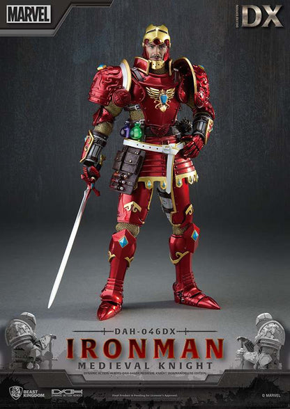 BEAST KINGDOM MEDIEVAL KNIGHT IRON MAN DLX DAH ACTION FIGURE 20 cm