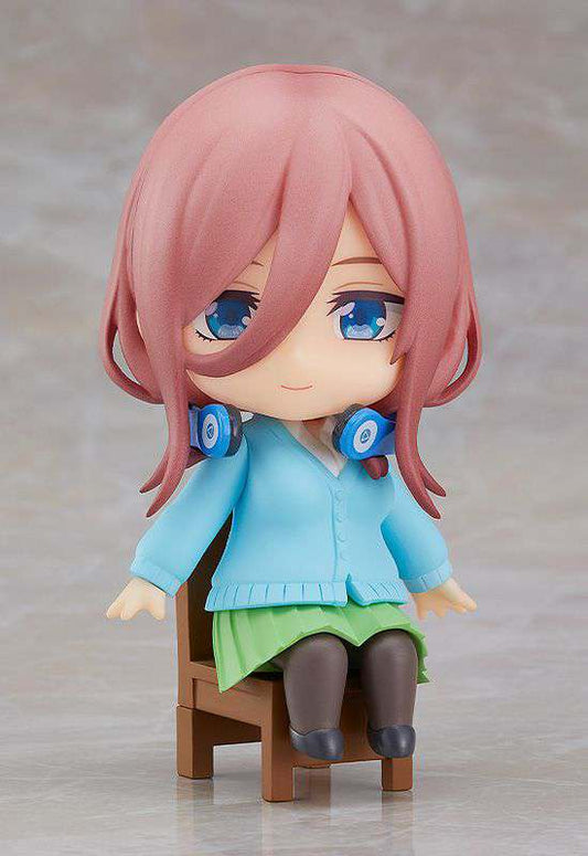 THE QUINTESSENTIAL QUINTUPLETS MOVIE NENDOROID SWACCHAO! FIGURA MIKU NAKANO 9 CM GOOD SMILE COMPANY