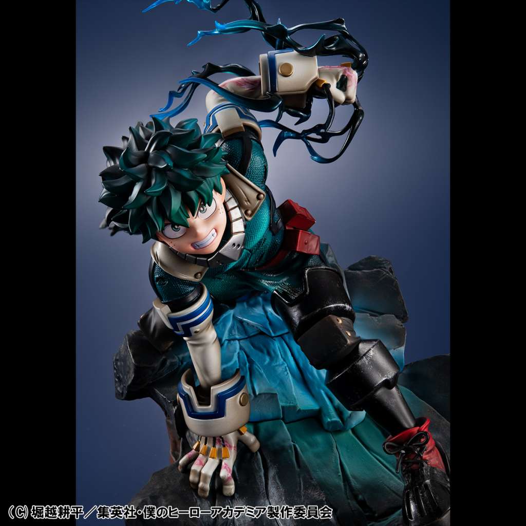 MEGAHOUSE IZUKU MIDORIYA MY HERO ACADEMIA LUCREA STATUA 18 CM