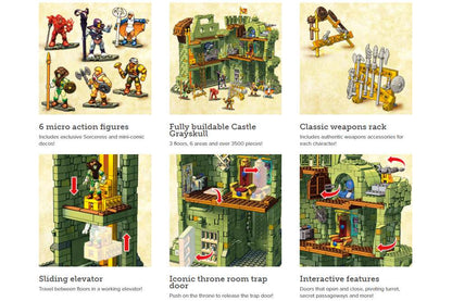 MEGA CONSTRUX MOTU GRAYSKULL CASTLE