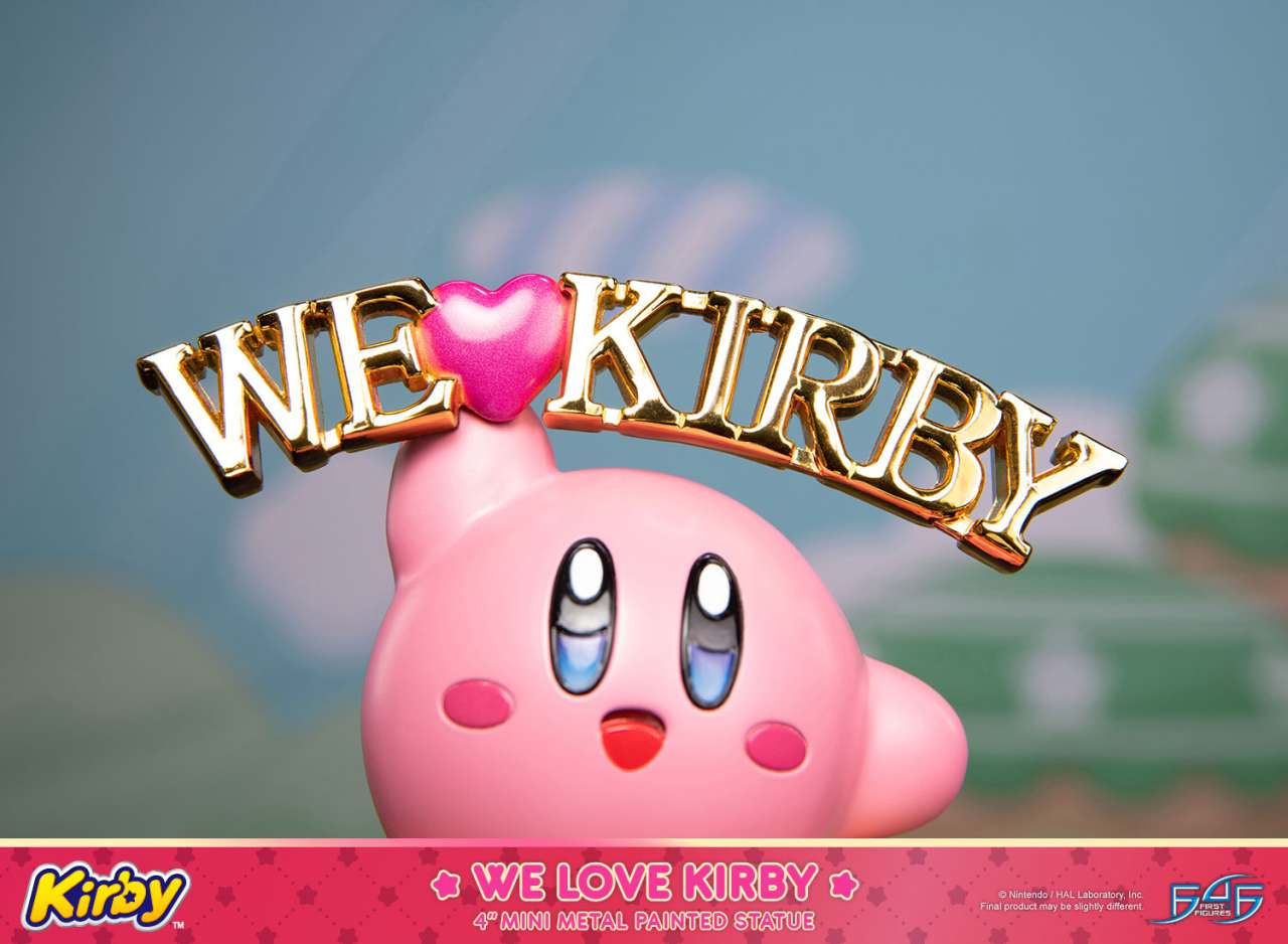 WE LOVE KIRBY METAL STATUE