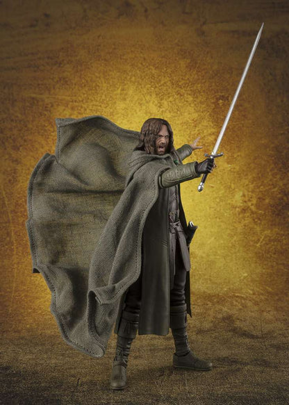 BANDAI SHF LORD RINGS FELLOWOSHIP ARAGORN ACTION FIGURE 15.5 cm