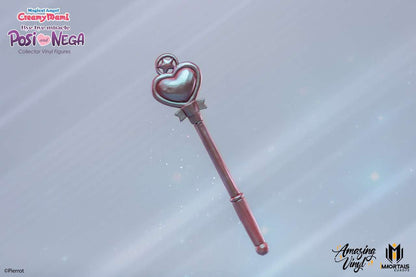 IMMORTALS COLLECTIBLES MAGICAL ANGEL CREAMY MAMI POSI NEGA BYE BYE MIRACLE VINYL PEARL EXCLUSIVE S STATUA 13 cm EXCLUSIVE
