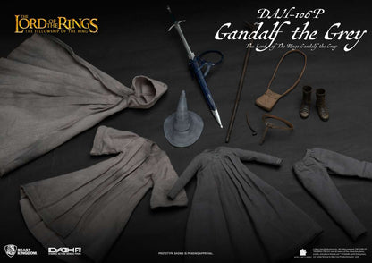 BEAST KINGDOM LOTR GANDALF GREY DAH AF ACTION FIGURE 20.5 cm
