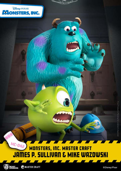 MONSTERS, INC. MASTER CRAFT STATUA JAMES P. SULLIVAN & MIKE WAZOWSKI 34 CM BEAST KINGDOM TOYS
