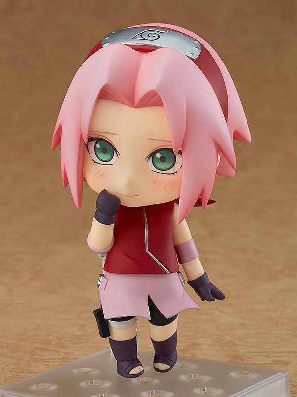 NARUTO SHIPPUDEN NENDOROID PVC ACTION FIGURA SAKURA HARUNO 10 CM GOOD SMILE COMPANY