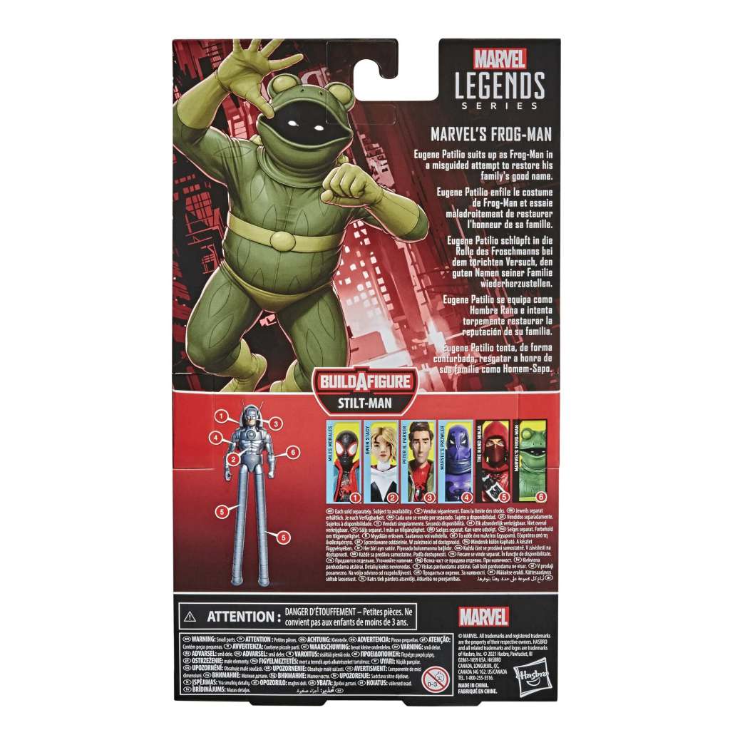 HASBRO - MARVEL LEGENDS FROGMAN AF ACTION FIGURE