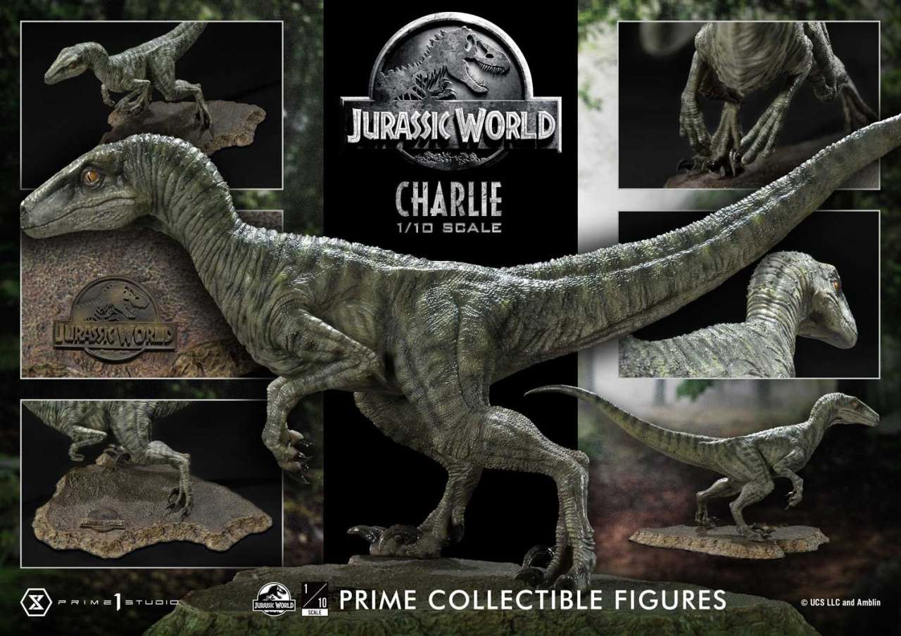 PRIME 1 JURASSIC WORLD CHARLIE PRIME COLL STATUA 17 cm