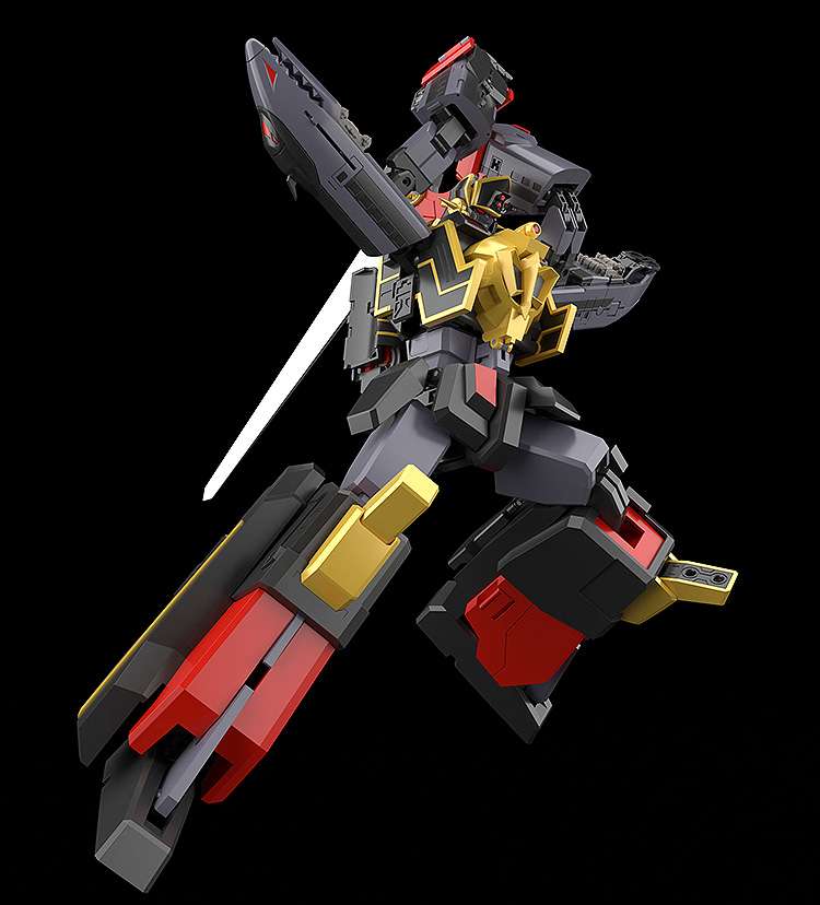 THE BRAVE EXPRESS MIGHT GAINE ACTION FIGURA THE GATTAI BLACK MIGHT GAINE 26 CM GOOD SMILE COMPANY