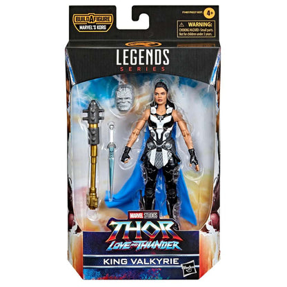 THOR: LOVE E THUNDER MARVEL LEGENDS SERIES ACTION FIGURA 2022 MARVEL'S KORG BAF -3: KING VALKYRIE 15 CM HASBRO