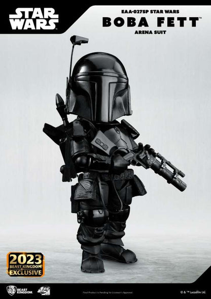 BEAST KINGDOM BOBA FETT - STAR WARS EGG ATTACK ACTION ARENA SUIT AF ACTION FIGURE 15 cm