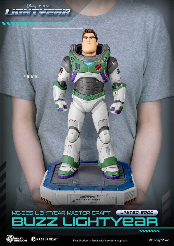 BEAST KINGDOM LIGHTYEAR BUZZ MASTER CRAFT STATUA 40 cm