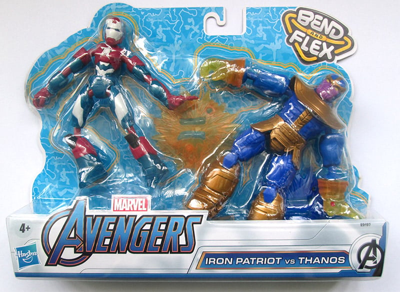 FIGURE MARVEL AVENGERS BENDY DUAL PACK - ACTION FIGURES