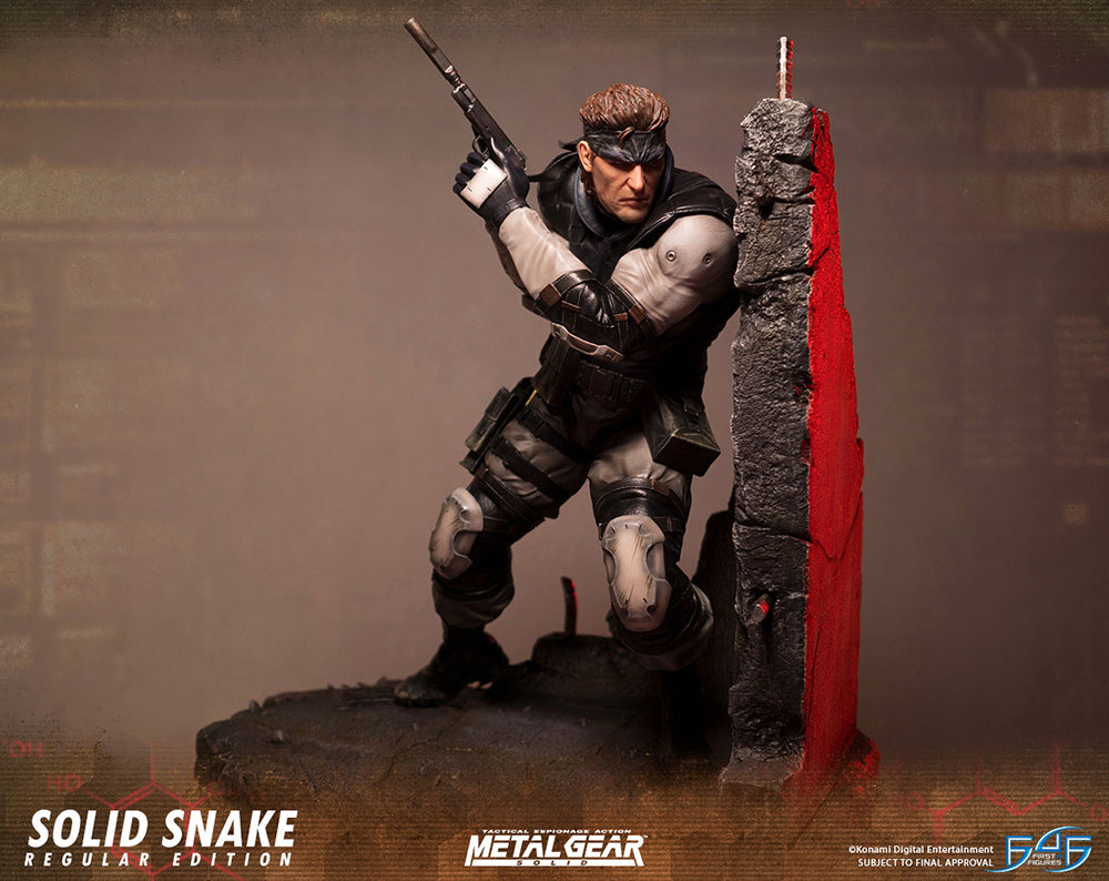 FIRST4FIGURES MGS SOLID SNAKE STATUA