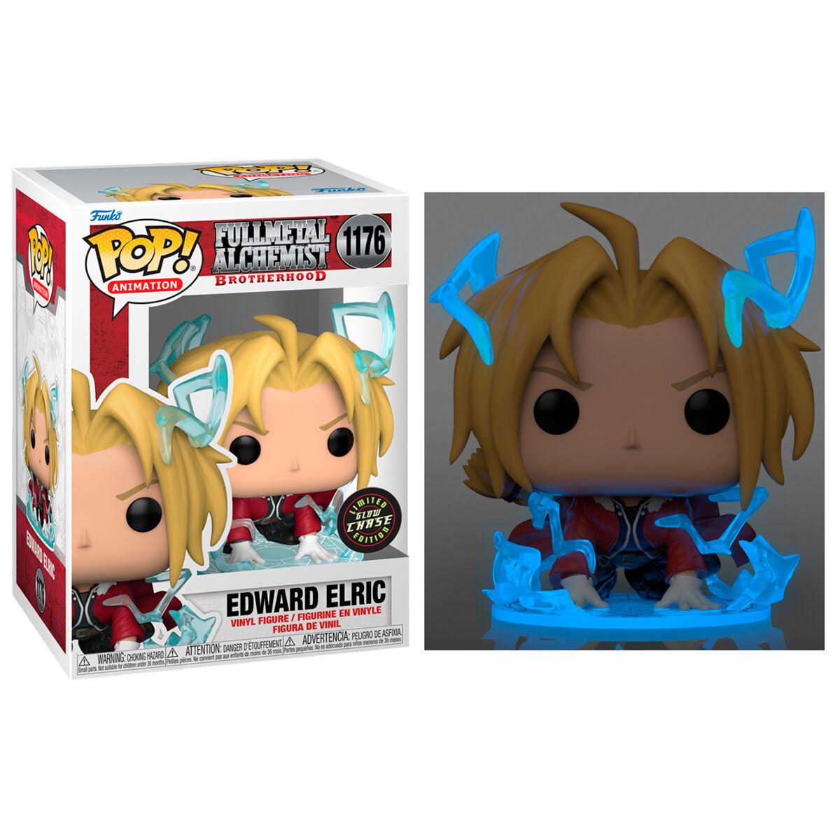 Fullmetal Alchemist Brotherhood Funko Pop Figura Edward Con Enery 9 Cm Chase