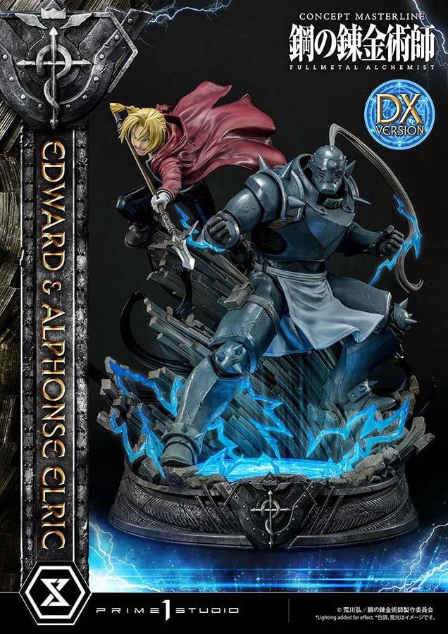 FULLMETAL ALCHEMIST EDWARD&ALPHONSE DLX STATUA PRIME 1 STUDIO