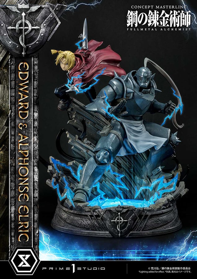 FULLMETAL ALCHEMIST EDWARD&ALPHONSE ST STATUA PRIME 1 STUDIO