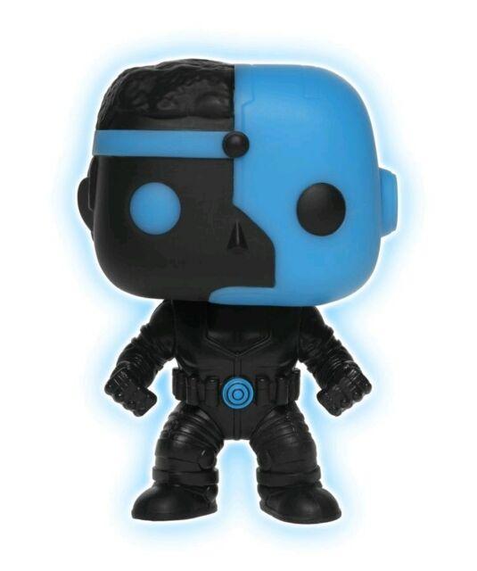 Justice League Funko POP Film Vinile Figura Cyborg Silhouette GITD Esclusiva