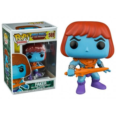 Funko Masters of the Universe POP Television Vinile Figura Faker 9 cm Esclusiva